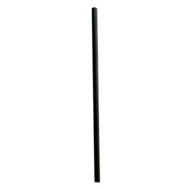 Boardwalk JSTUW775BK Jumbo Straws, 7.75", Polypropylene, Black, 12,500/carton