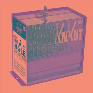 KnKut Performance KK110MTD Knkut 110 Piece Fractional Jobber & Mechanics Step Point Bits Mobile Truck Display