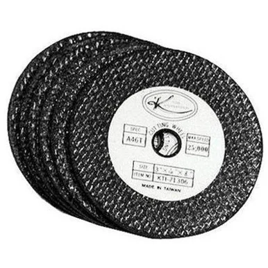 K Tool International KTI-71306 6-pk Of 3" X 1/16" Abrasive Cut-off Wheel
