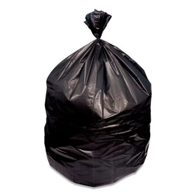 Heritage L6036YKER1 Eco Blend Max Can Liners, 30 Gal, 1 Mil, 30" X 36", Black, 25 Bags/roll, 8 Rolls/carton - Novolex
