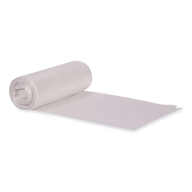 Heritage L6639TCER1 Eco Blend Max Can Liners, 33 Gal, 0.8 Mil, 33" X 39", Clear, 25 Bags/roll, 8 Rolls/carton - Heritage Bag