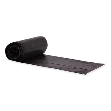 Heritage L6639TKER1 Eco Blend Max Can Liners, 33 Gal, 0.8 Mil, 33" X 39", Black, 25 Bags/roll, 8 Rolls/carton - Heritage Bag