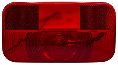 RV Designer L963 Incandescent Rectangular Tail Light with Reflex Lens