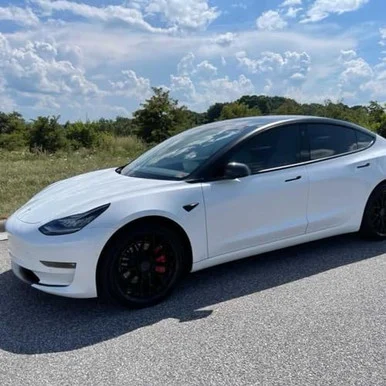 Tesbros LAR3STNBLK Diy Color Wrap Vinyl Kit TBPILLAR3STNBL