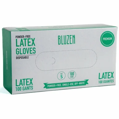 BLUZEN Powder-Free Latex Gloves (lat101sct)