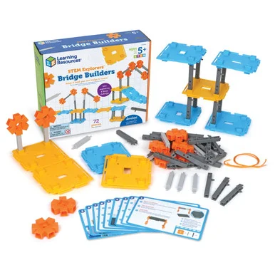 Learning Resources LER9461 Set,stem,explorers Bridge Buil