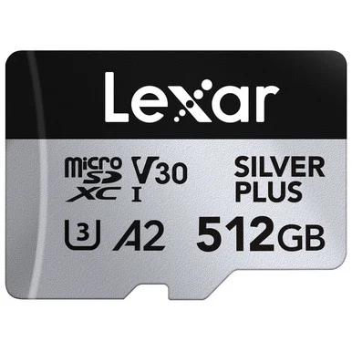Lexar LMSSIPL512G-BNANU Professional Silver Plus Microsdxc 512gb With Adapter Na
