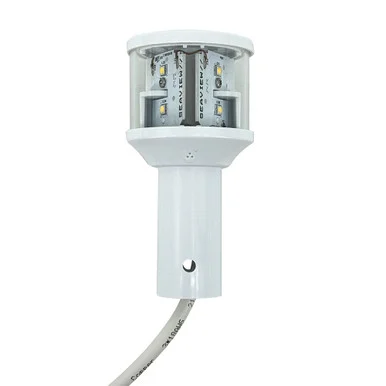 Seaview LTBLED12C5 12v C5 Certified Round 3nm Led Combo Masthead All-round Light - White