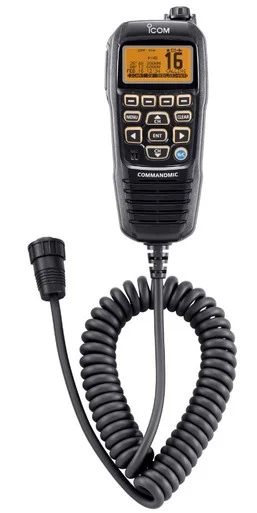 Icom M195B41EXP Black Cmiv With Yellow Backlit M424 HM195B 41 EXP