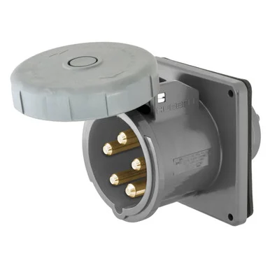 Hubbell Wiring M5100B9R Hubbell M5100b9r 100a 30y 120/208v Inlet