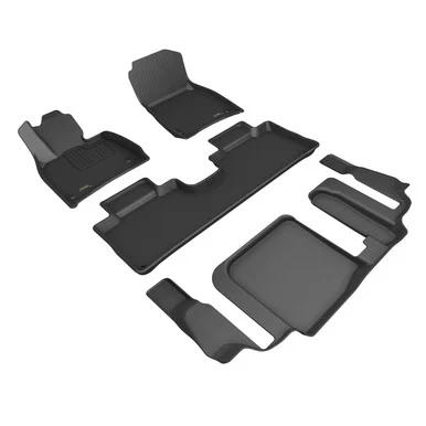 3D Mats L1MB18701509 MAXpider KAGU Floor Mat Black for Mercedes Benz EQS