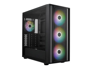 Cooler Master MB600KGNNS00 MasterBox 600 Mid-Tower E-ATX PC Case - Black