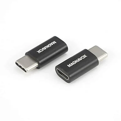 Magnavox MC4010 USB-C to Micro USB 2.0 Adapter - 2 Pack