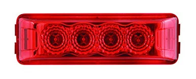 Optronics MCL63RBP Red Lens LED