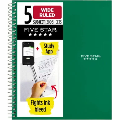 MeadWestvaco Five Star Notebook (mea-05206)