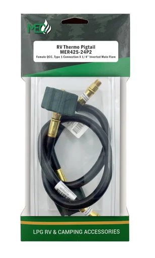 AP Products MER42524P2 Thermo Pigtail Hose 24" 2 Pack