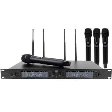 Blast King MHU404 4 Handheld Mic System