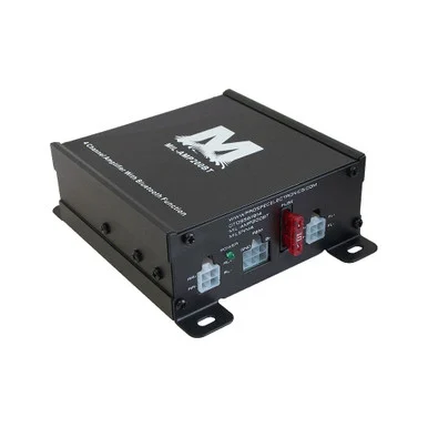 Milennia MILAMP200BT Amp200bt 4 X 20w Rms Bluetooth Multi-zone Amplifier