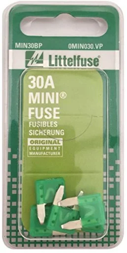 Littelfuse MIN30BP Mini 30a Fuse Pack