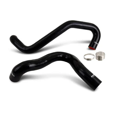 Mishimoto MMHOSEF2D01RRBK Coolant Hose Reroute Kit for Ford 7.3L Powerstroke