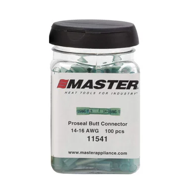 Master Appliance MRA-11541 Proseal Butt Splice Connector Jar, 14-16 Awg, Blue