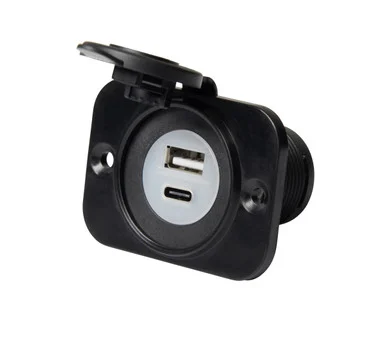 Marinco MRN12VDUSBAC Sealink Dual Port Usb-a And Usb-c Combo Charger
