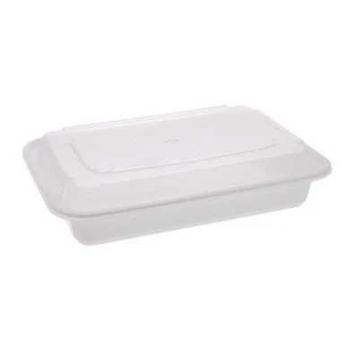 Pactive NC868 Newspring Versatainer Microwavable Containers, 8.8 X 6 X 2, White/clear, Base/lid Combo, 150/carton