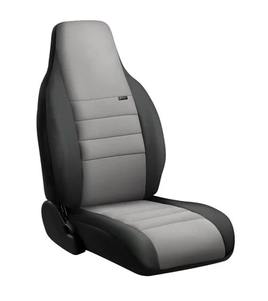 FIA NP9511 GRAY Rear Seat Cover - Black NP9511 GRAY