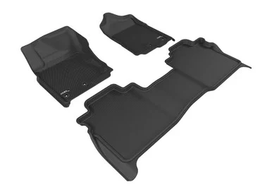 3D Mats L1NS08501509 Kagu Floor Mat - Black