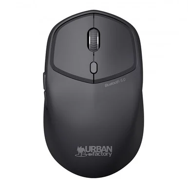 Urban Factory OBM01UF Ambidextrous Bluetooth 5.0 Mouse - Black