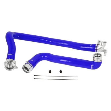Mishimoto MMHOSEF2D11BL Powerstroke Silicone Cooler for Ford