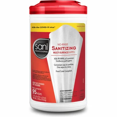 PDI No-Rinse Sanitizing Multi-Surface Wipes (p56784ct)
