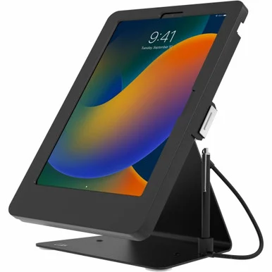 CTA Kiosk Stand w/ Stylus for iPad 10, iPad Air 4 & 5, & 11" iPad Pro - Black (pad-dasb109)