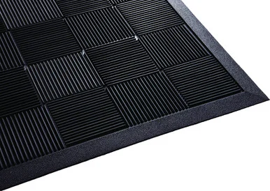 Millennium Mat Llc PARQUET3X5 Parquet Wiper Scraper Mat, 36 X 60, Black