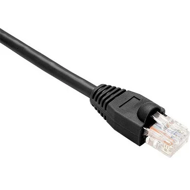 Oncore PC6-01F-BLK-SH-S Cat6 Shielded Gigabit Patch Cable Black 1ft
