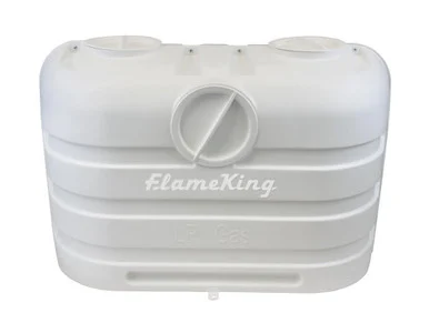 Flame King YSNPCCRV20WHT Dual Tank Cover