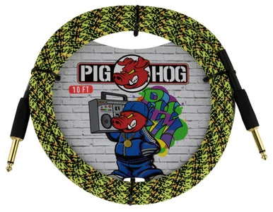 Pig Hog PCH10GYW Yellow Graffiti
