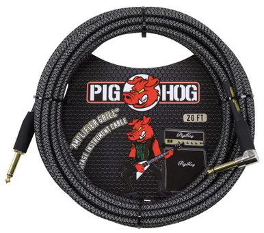 Pig Hog PCH20AGR 20ft Amplifier Grill Right Angle