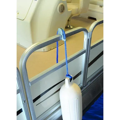 T-H Marine PFAC1DP Pontoon Fender Adjustable Clip Gray Pair