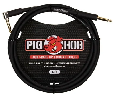 Pig Hog PH6R Lil Pigs 6in Low Profile Patch Cables - 4 Pack