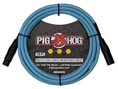 Pig Hog PHMH10DB Hex Series Mic Cable