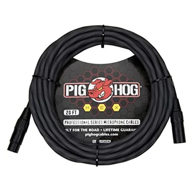 Pig Hog PHMH20GR Hex Series Mic Cable
