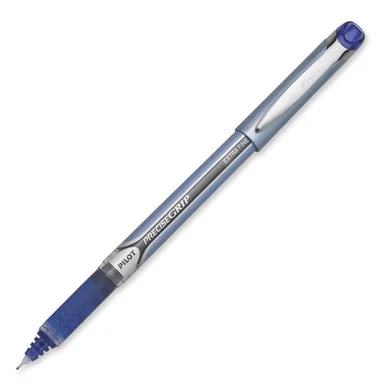 Pilot Precise Grip Extra-fine Rollerball Pen - Fine Pen Point Type - 0.5 Mm Pen Point Size - Blue Ink - Blue Barrel - 1 Each (PIL28802)