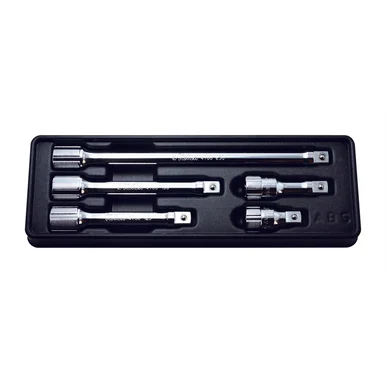 Koken Usa PK4760/5 Ko-ken Usa 1/2 Sq. Dr. Extension Bar Set 50-250mm Abs Tray 5 Pieces PK4760/5