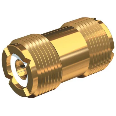 Shakespeare PL-258-G Gold Plated Barrel Connector For Pl-259