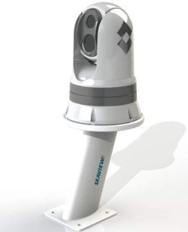 PYI Inc PMA12FM37 12" Aft Leaning Mount, Flir M300 Series - Seaview