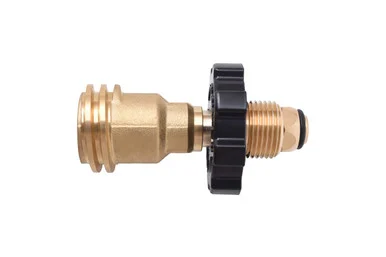 Flame King POL01JT002 Propane Tank Adapter POL to QCC1