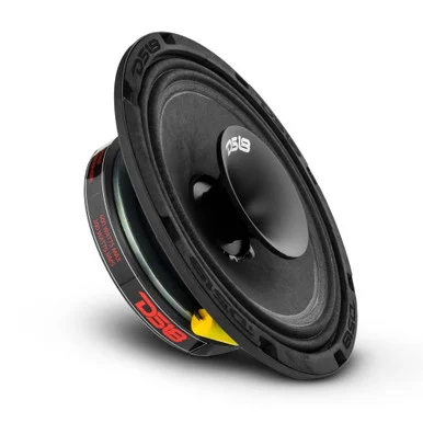 DS18 Audio PRO-HY8.4MSL Pro 8-in Shallow Coaxial Hybrid Mid-range Loudspeaker PROHY8.4MSL