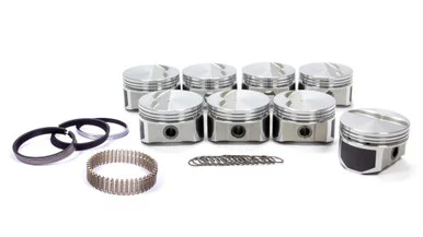 JE Wiseco PTS500A3 Small block piston set -7cc flat top 1.600 x 4.030 for Ford