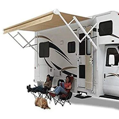 Carefree of Colorado QJ186D00 Springless Awning - Silver Fade 18'